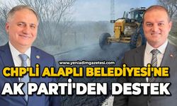 CHP'li Alaplı Belediyesi'ne AK Parti'den destek