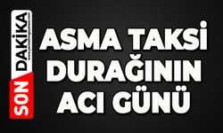 Asma Taksi Durağının acı günü