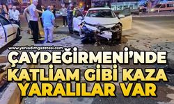 Çaydeğirmeni'nde katliam gibi kaza: Yaralılar var