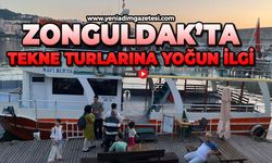 Zonguldak'ta tekne turlarına yoğun ilgi