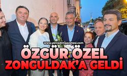 Özgür Özel Zonguldak'a geldi