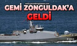 Gemi Zonguldak'a geldi