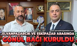 Elvanpazarcık ve Eskipazar arasında gönül bağı kuruldu