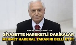 Siyasette hareketli dakikalar: Mehmet Haberal tarafını belli etti!
