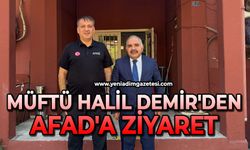 Müftü Halil Demir'den AFAD'a ziyaret
