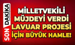 Milletvekili müjdeyi verdi: Lavuar projesi için büyük hamle!
