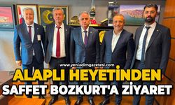 Alaplı heyetinden Saffet Bozkurt'a ziyaret