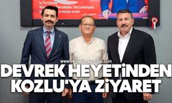 Devrek heyetinden Kozlu'ya ziyaret