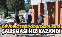 Devrek'te spor kompleksi çalışması hız kazandı