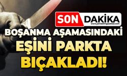 Boşanma aşamasındaki eşini bıçakladı