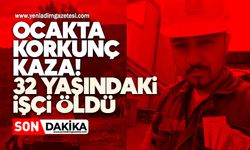 Ocakta korkunç kaza! 32 yaşındaki işçi öldü