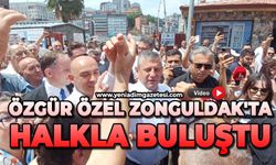 Özgür Özel Zonguldak'ta halkla buluştu