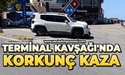 Terminal Kavşağı'nda korkunç kaza