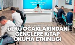 Ülkü Ocaklarından gençlere kitap okuma etkinliği