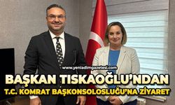Başkan Tıskaoğlu’ndan T.C. Komrat Başkonsolosluğu’na ziyaret