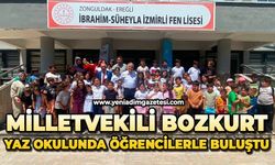 Milletvekili Bozkurt, yaz okulunda öğrencilerle buluştu