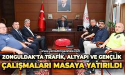 Zonguldak'ta trafik, altyapı ve gençlik çalışmaları masaya yatırıldı