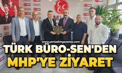 Türk Büro-Sen'den MHP'ye ziyaret