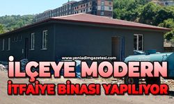 İlçeye modern itfaiye binası yapılıyor