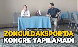 Zonguldakspor'da kongre yapılamadı