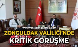 Zonguldak Valiliği'nde kritik görüşme