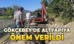 Gökçebey'de altyapıya önem verildi