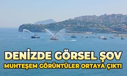 Denizde görsel şov: Muhteşem görüntüler ortaya çıktı