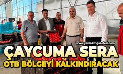 Çaycuma sera OTB bölgeyi kalkındıracak