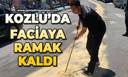 Kozlu'da faciaya ramak kaldı