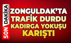 Trafik durdu: Kadırga yokuşu karıştı!