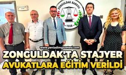 Zonguldak'ta stajyer avukatlara eğitim verildi