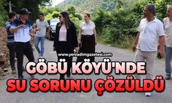 Göbü Köyü'nde su sorunu çözüldü