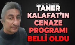 Taner Kalafat'ın cenaze programı belli oldu