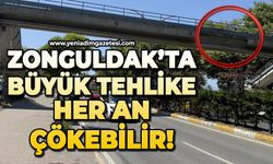 Zonguldak'ta büyük tehlike: Her an yıkılabilir!