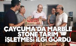 Çaycuma'da Marble Stone tarım işletmesi ilgi gördü