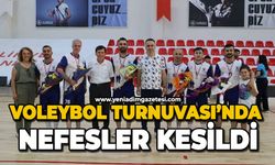 Voleybol Turnuvası’nda nefesler kesildi