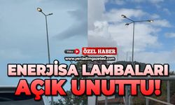 Enerjisa lambaları açık unuttu!