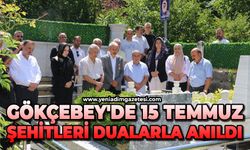 Gökçebey'de 15 Temmuz şehitleri dualarla anıldı