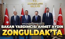 Bakan Yardımcısı Ahmet Aydın Valilik'te