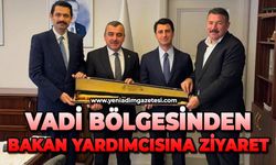 Vadi bölgesinden Bakan Yardımcısına ziyaret