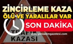 Zincirleme kaza: Ölü ve yaralılar var