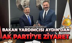 Bakan Yardımcısı Ahmet Aydın'dan AK Parti'ye ziyaret