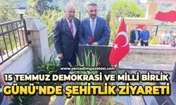 Zonguldak'ta 15 Temmuz Demokrasi ve Milli Birlik Günü'nde şehitlik ziyareti
