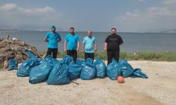 Sahillerden 10 ton çöp çıktı