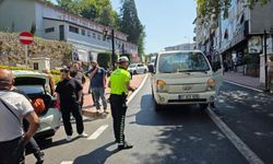 Yolun karşısına geçmek isteyen yayaya araç çarptı: 1 yaralı