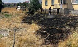 2 köy ve 1 mahallede ot yangını