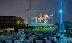 Açık havada sinema keyfi