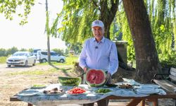 Bu bahçede yetiştirilen ürünler ihtiyaç sahiplerine gönderiliyor