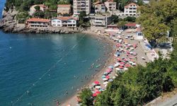 Denize giriş yasağı sona erdi, Kapuz'a akın ettiler