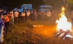 Kamp ateşi adrenalin ve macera tutkunları için yandı